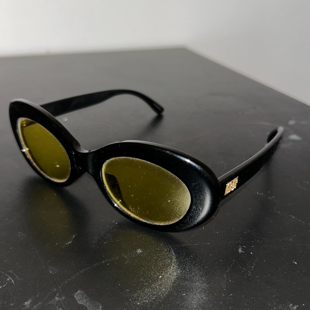 Black and Yellow Sunglasses